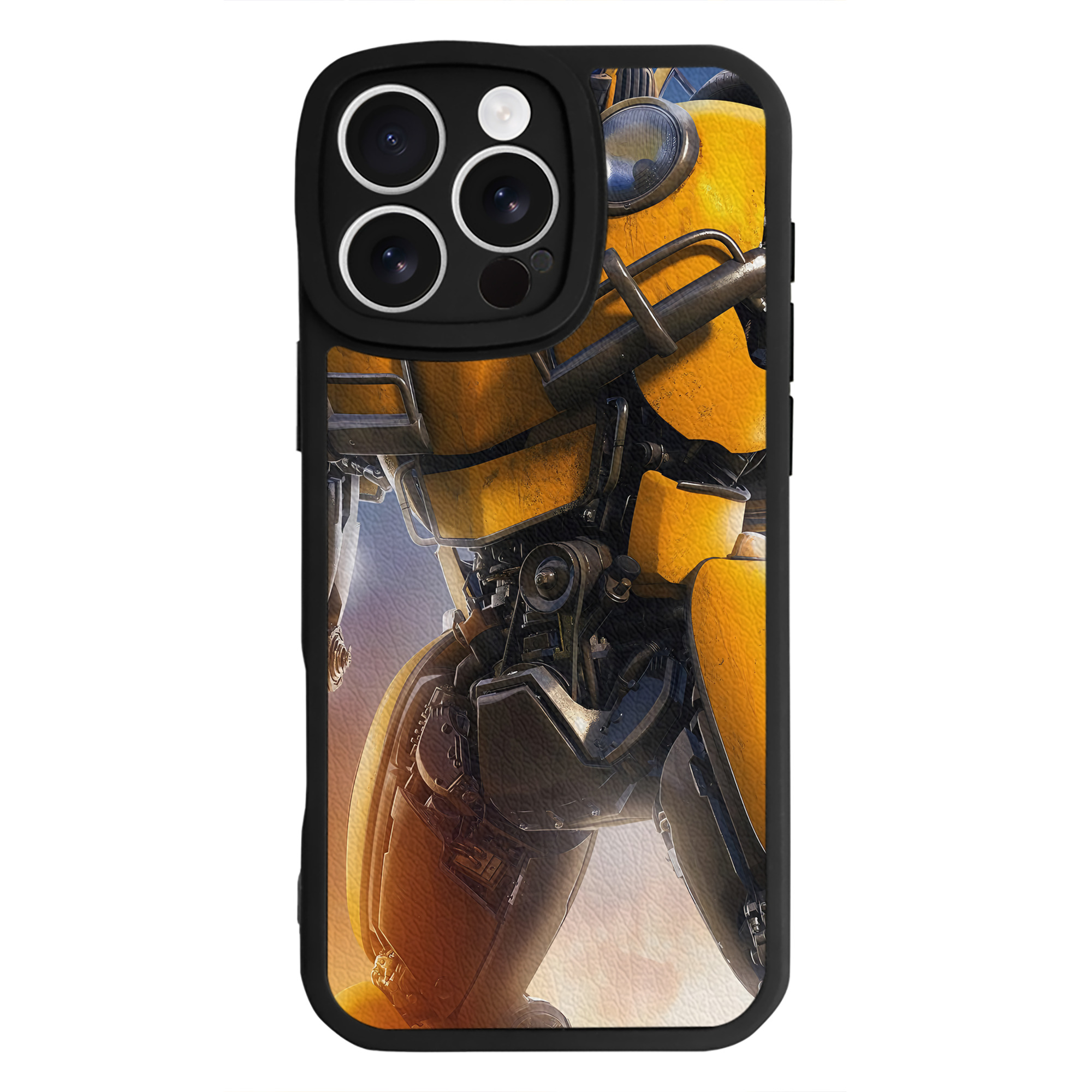 （画像用） Transformers トランスフォーマー 【iPhone 16シリーズ対応】シリコンスマホケース（レザー調） 材質：シリコン